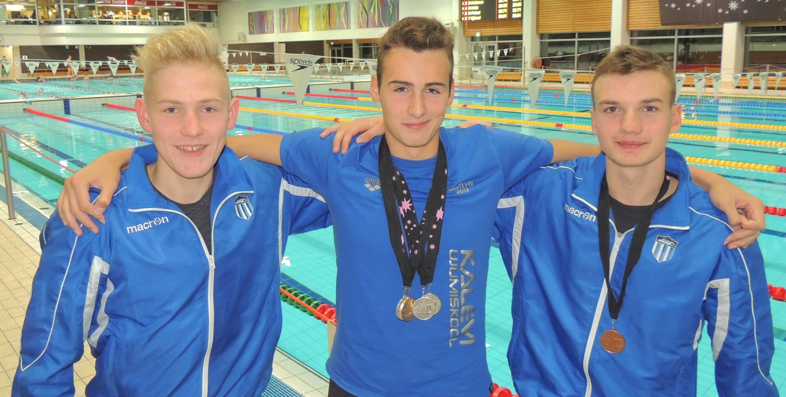 Ujumiskooli õpilased olid Soomes edukad