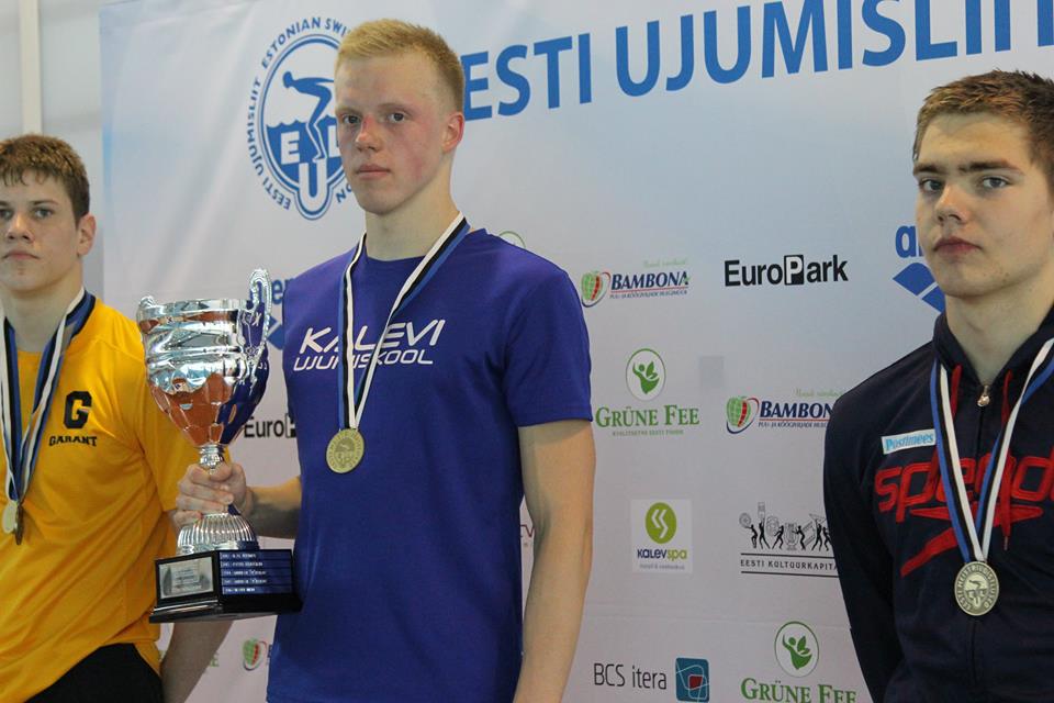 Ojarand ja Pisarenko ujusid ennast teise võistluspäeva alguses Eesti meistriteks