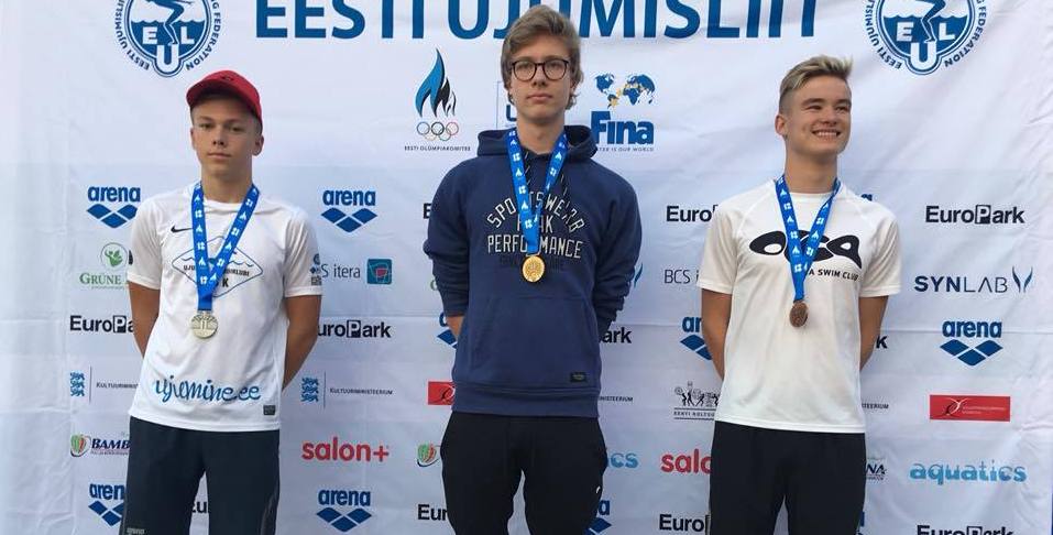 Pisarenko ujus ennast Elvas avaveeujumise Eesti meistrivõistlustel kuldmedalile