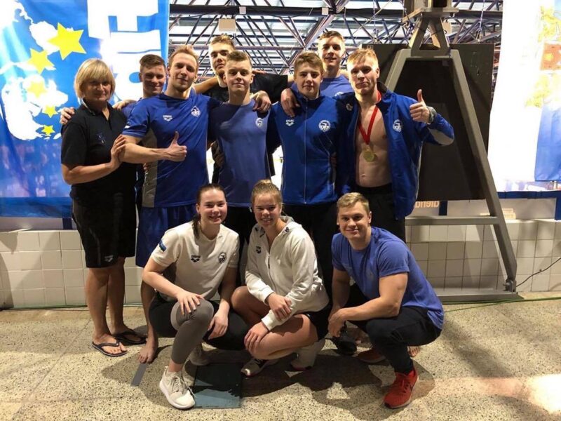 Kalevi Ujumiskooli ujujad aitasid Eesti koondised Baltimaade meistriteks!