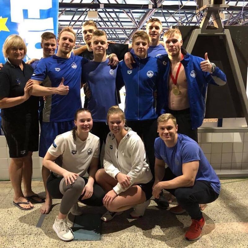 Kaks ujumiskooli õpilast jätkavad ettevalmistust olümpiaks Audentese Spordikeskuses