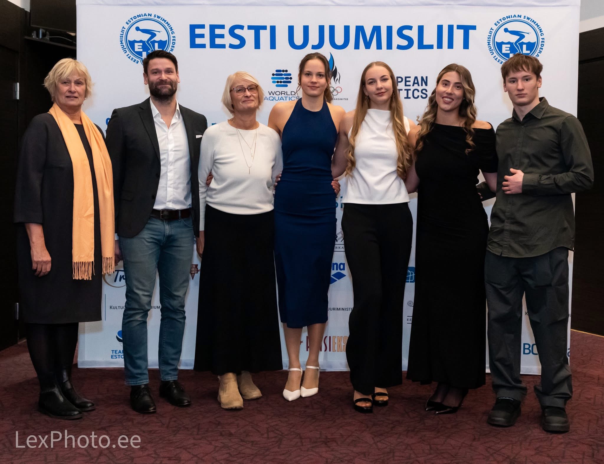 Ujumisliidu parimate autasustamine